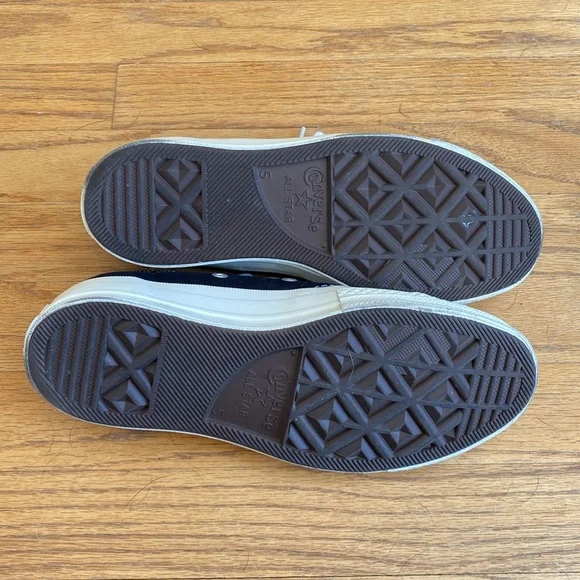 Comme des Garçons CdG PLAY Converse Chuck Taylor All Star Low-Top Sneakers Black - Picture 7 of 8